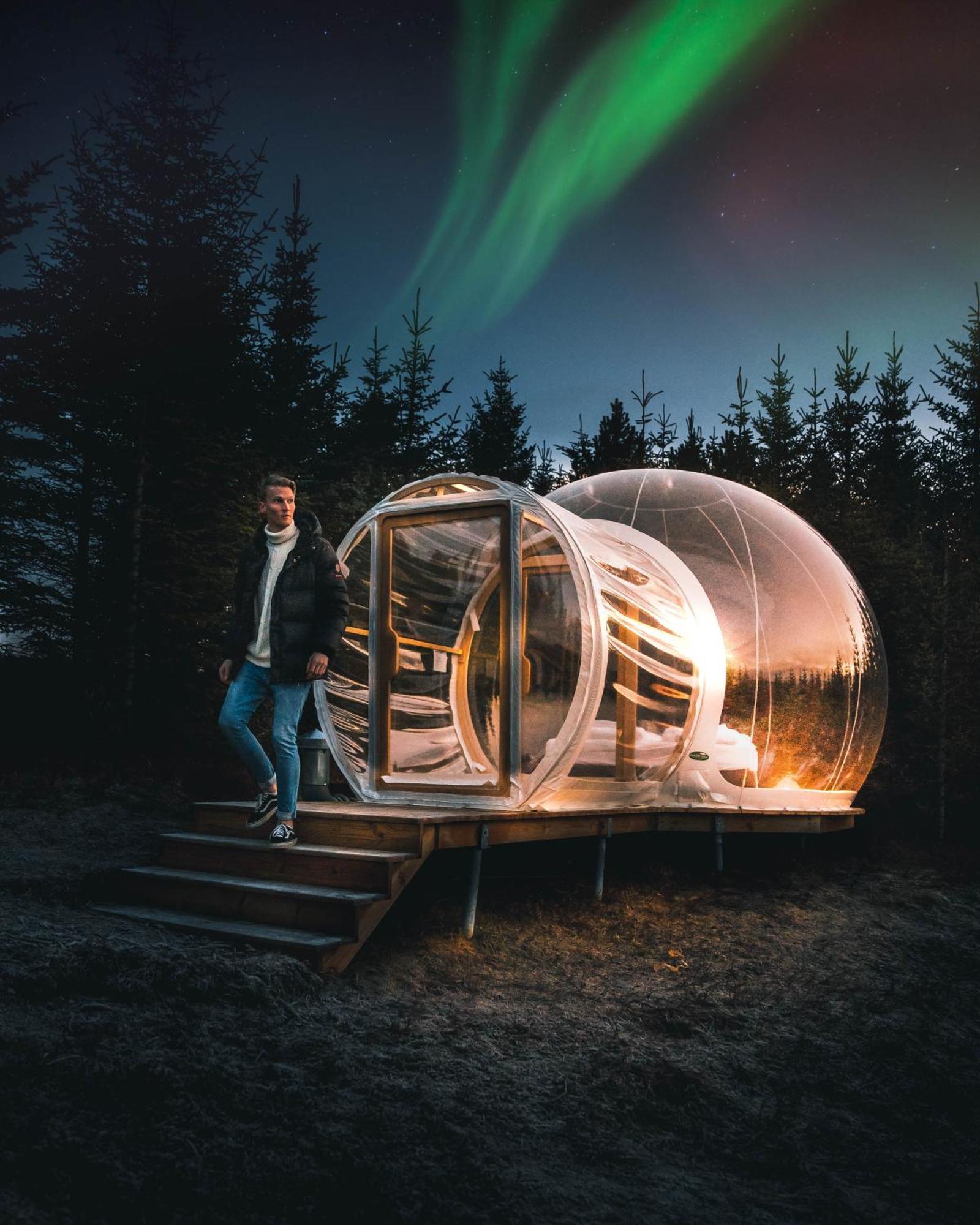 Buubble Hotel - Hrosshagi Selfoss Extérieur photo