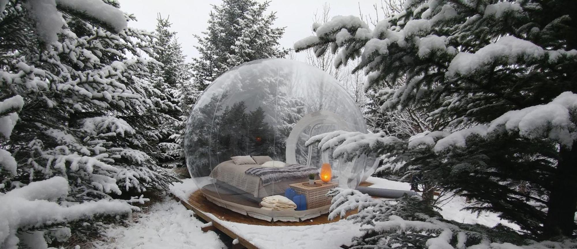 Buubble Hotel - Hrosshagi Selfoss Extérieur photo